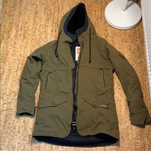 Snowboard coat